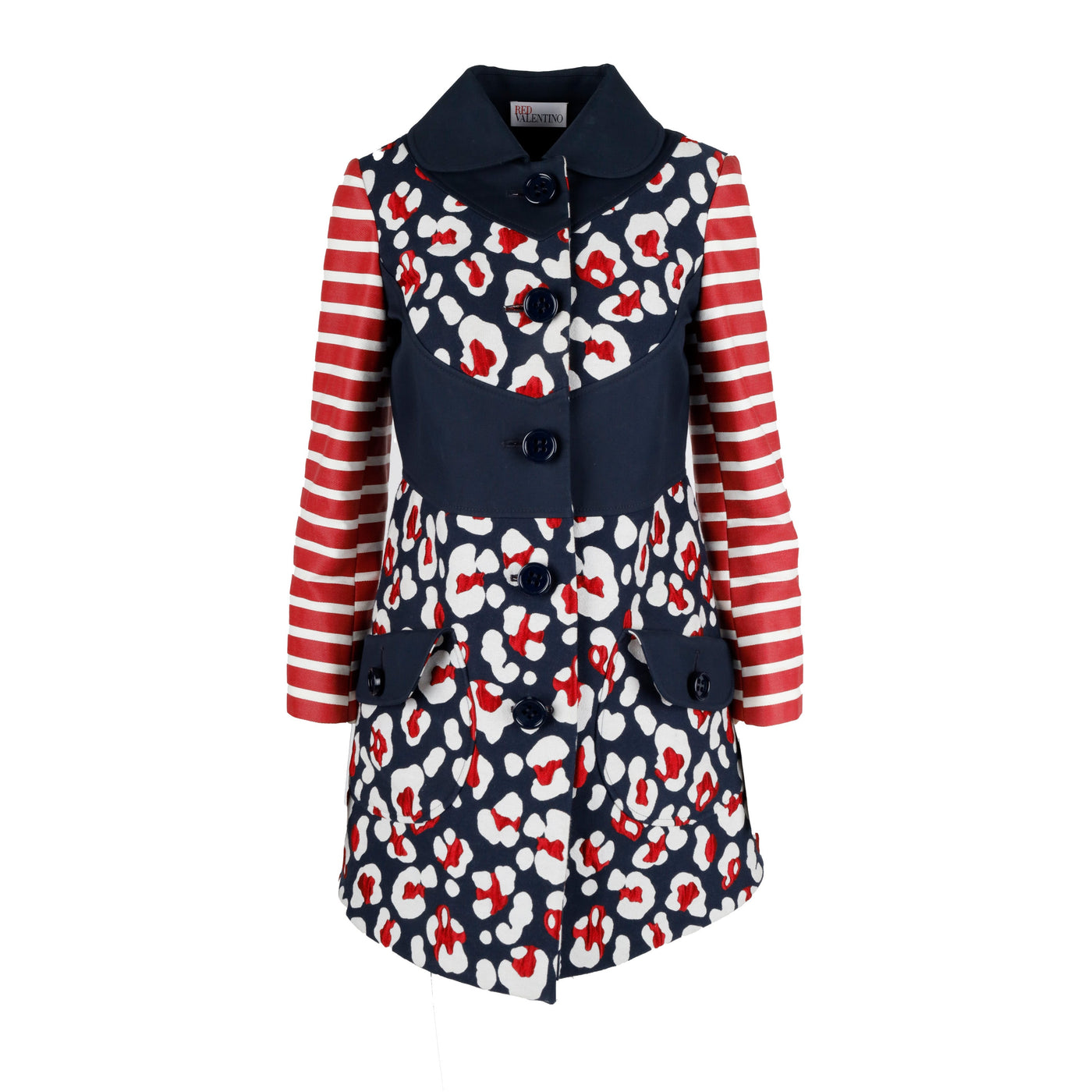 Secondhand Red Valentino Printed Coat