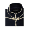Second-hand Chanel Navy Majorette Jacket with Pearls