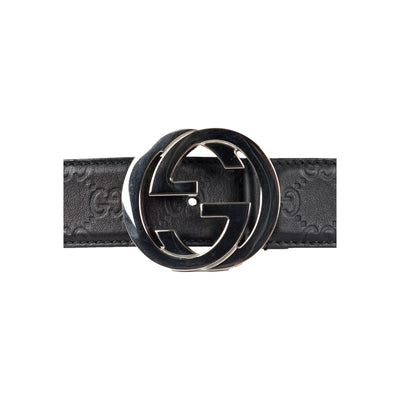 Secondhand Gucci Guccissima Interlocking G Belt
