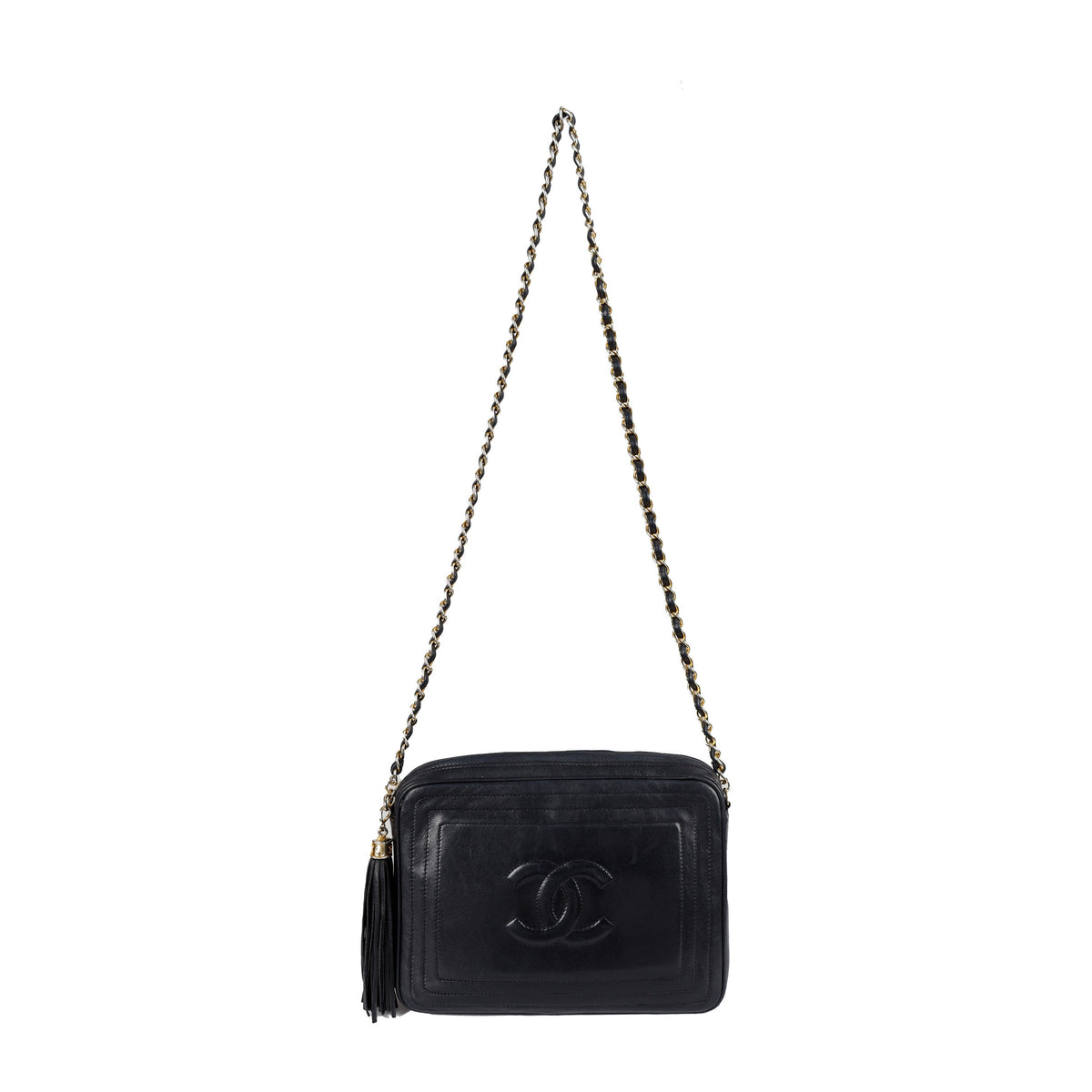 Secondhand Chanel Vintage CC Tassel Camera Bag