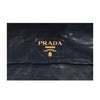Secondhand Prada Black Leather Clutch