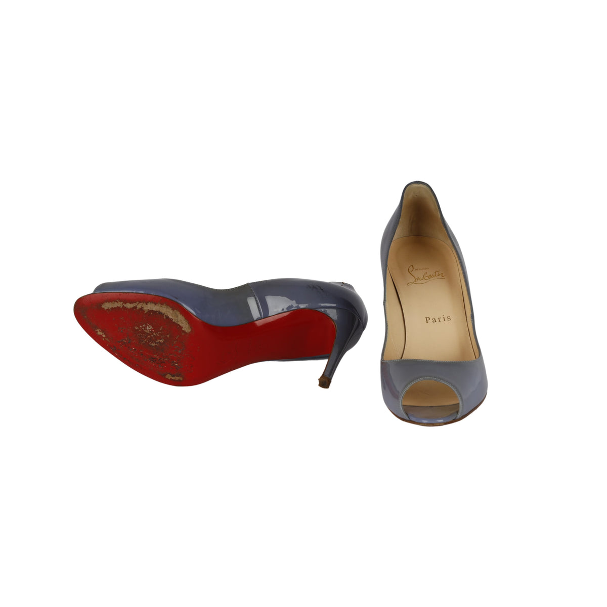 Secondhand Christian Louboutin Peep-toe Pumps