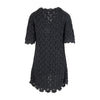 Secondhand Moschino Cheap and Chic Crochet Overcoat with Short Sleeve 