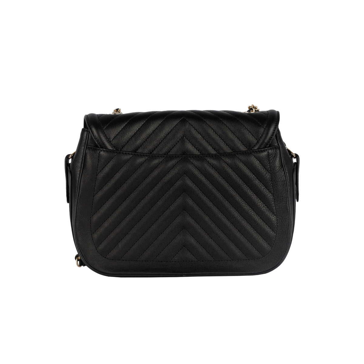 Secondhand Chanel Covered CC Chevron Shoulder Bag