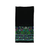 Secondhand Roberto Cavalli Black and Multicolor Floral Print Scarf