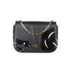 Secondhand Valentino Leather and Snakeskin Panther Crossbody Bag