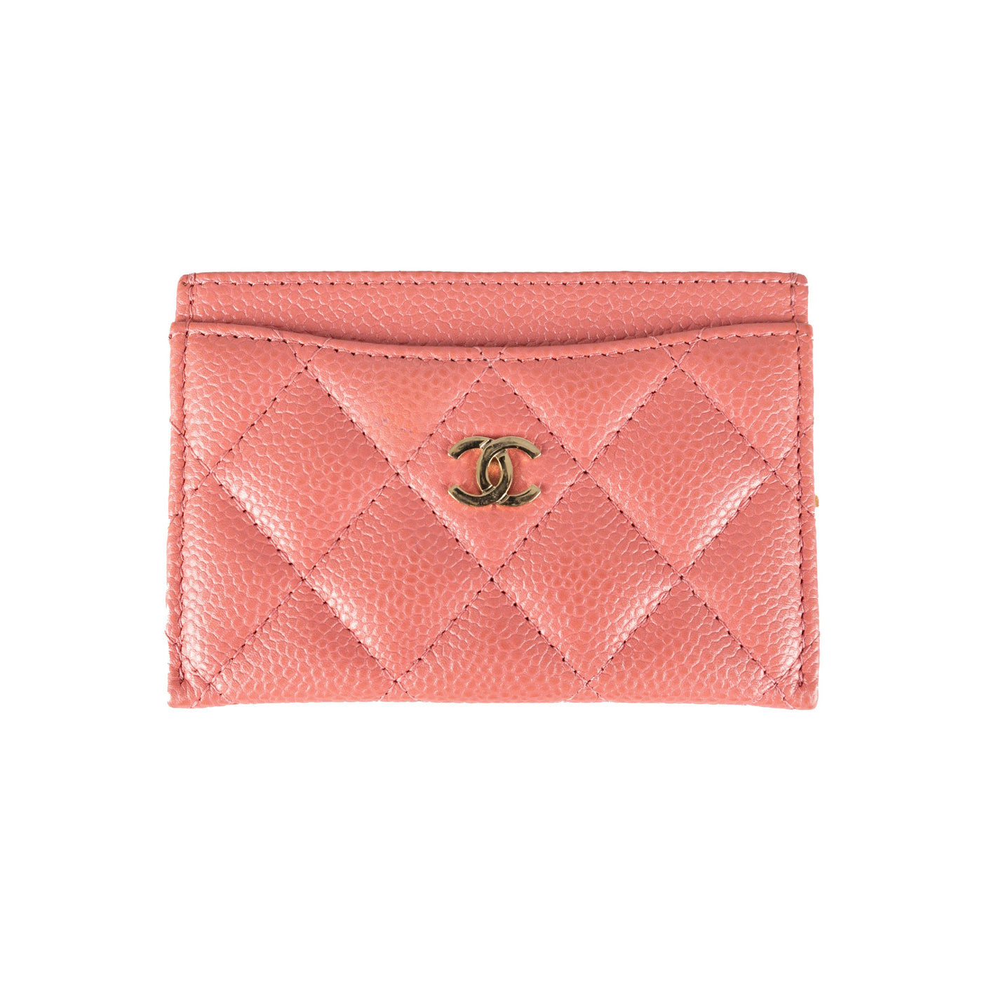 Secondhand Chanel Caviar Quilted Card Holder