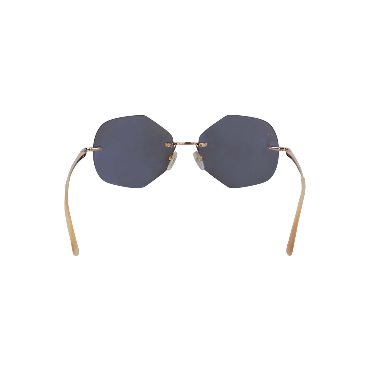 Secondhand Bausch & Lomb Rimless Hexagon Sunglasses