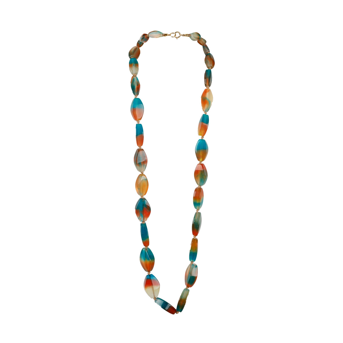 Collection Privée Multicolor Bead Necklace - '00s