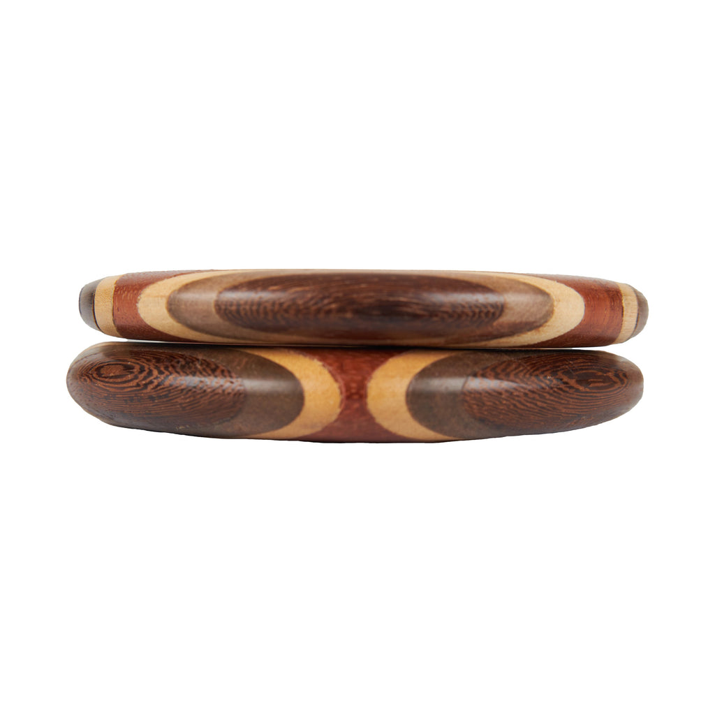 Secondhand Collection Privée Wooden Bangle Set