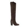 Secondhand Laurence Dacade Suede Over the Knee Dark Brown Boots