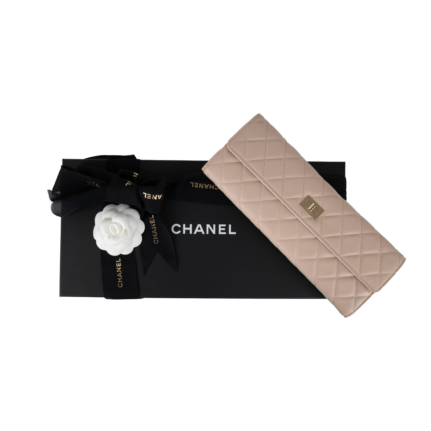 Secondhand Chanel Quilted Leather Jewelry Case