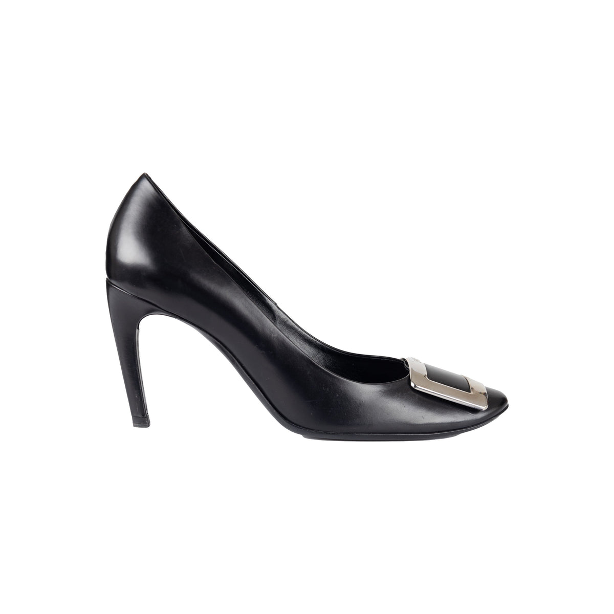 Secondhand Roger Vivier Trompette Metal Buckle Pumps