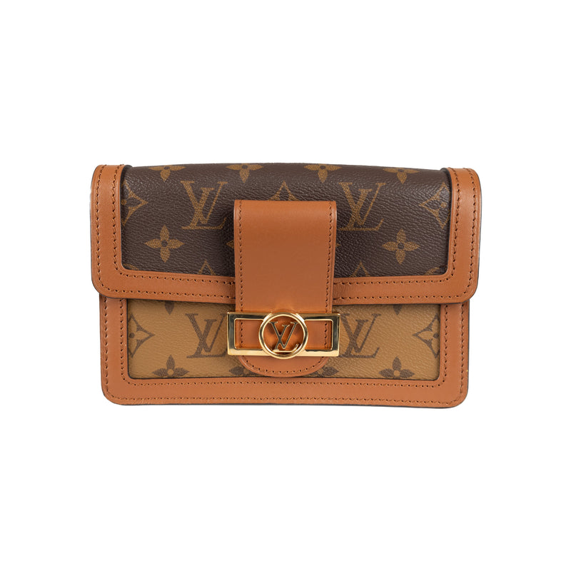 Secondhand Louis Vuitton Monogram Reverse Canvas Dauphine Bumbag 