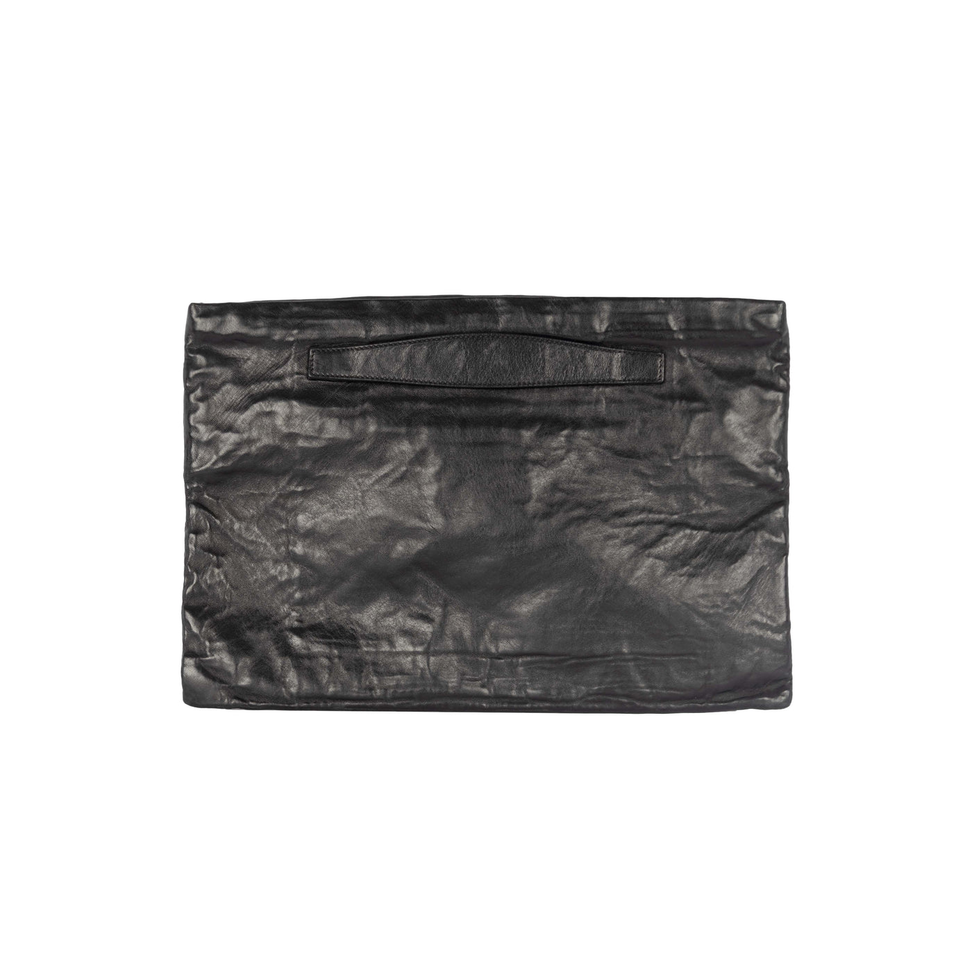 Secondhand Prada Black Leather Clutch