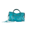 Secondhand Balenciaga Teal City Bag