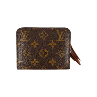 Portafoglio compatto Louis Vuitton Monogram di seconda mano