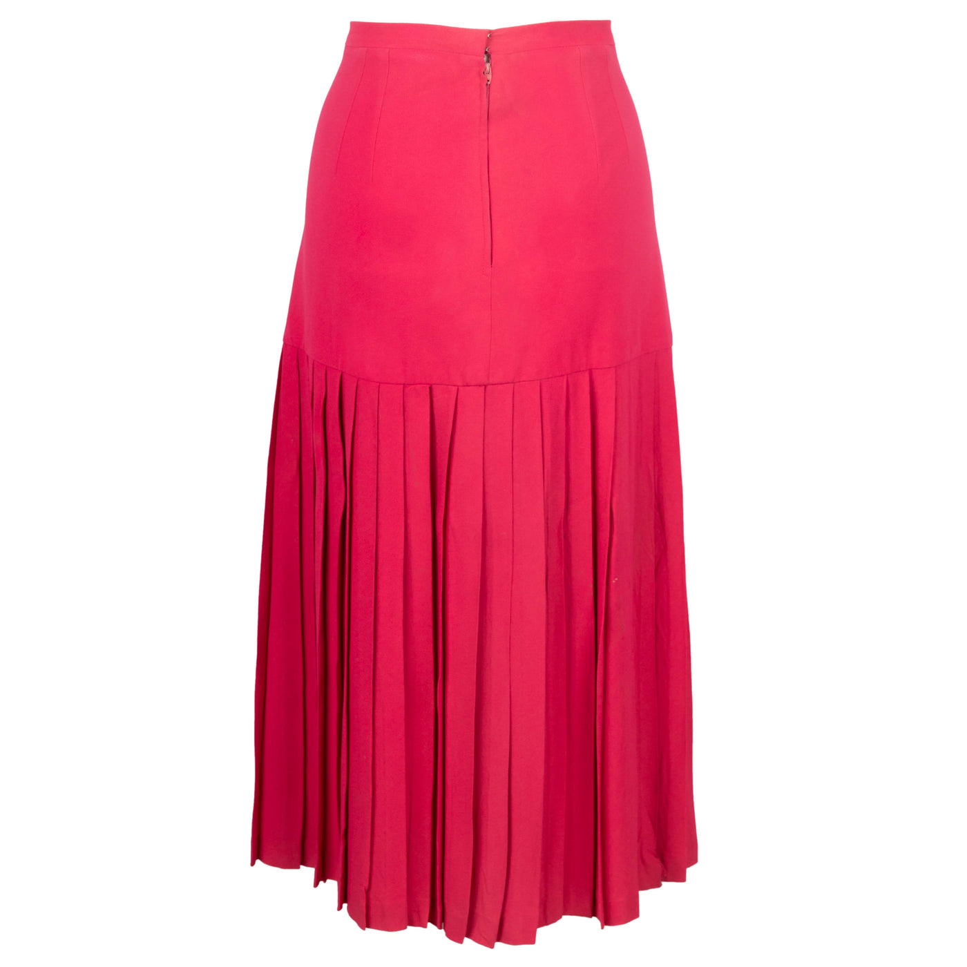 Secondhand Valentino Pink Pleated Skirt