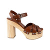 Secondhand Prada Wooden Platform Sandals