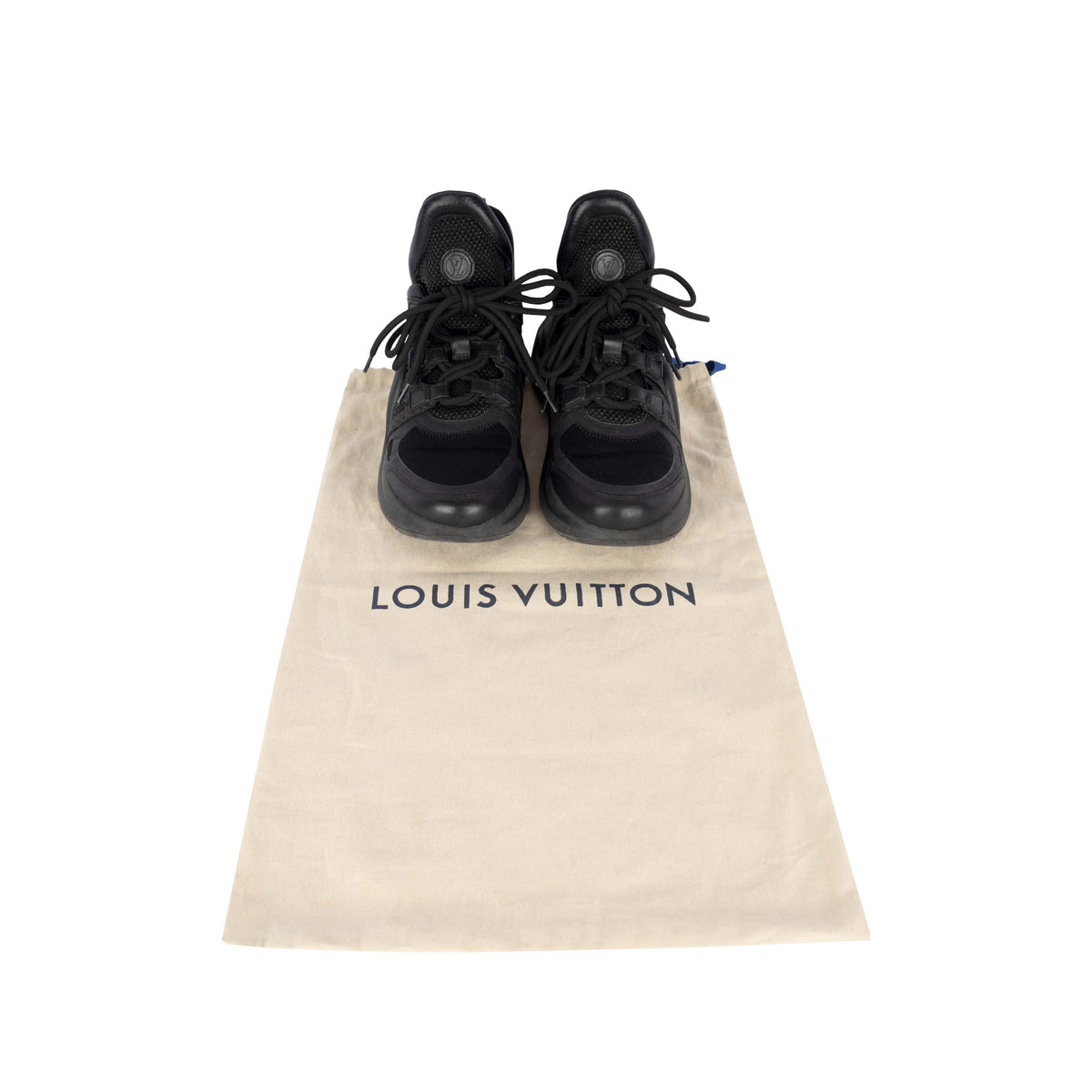 Secondhand Louis Vuitton Black Archlight Sneakers