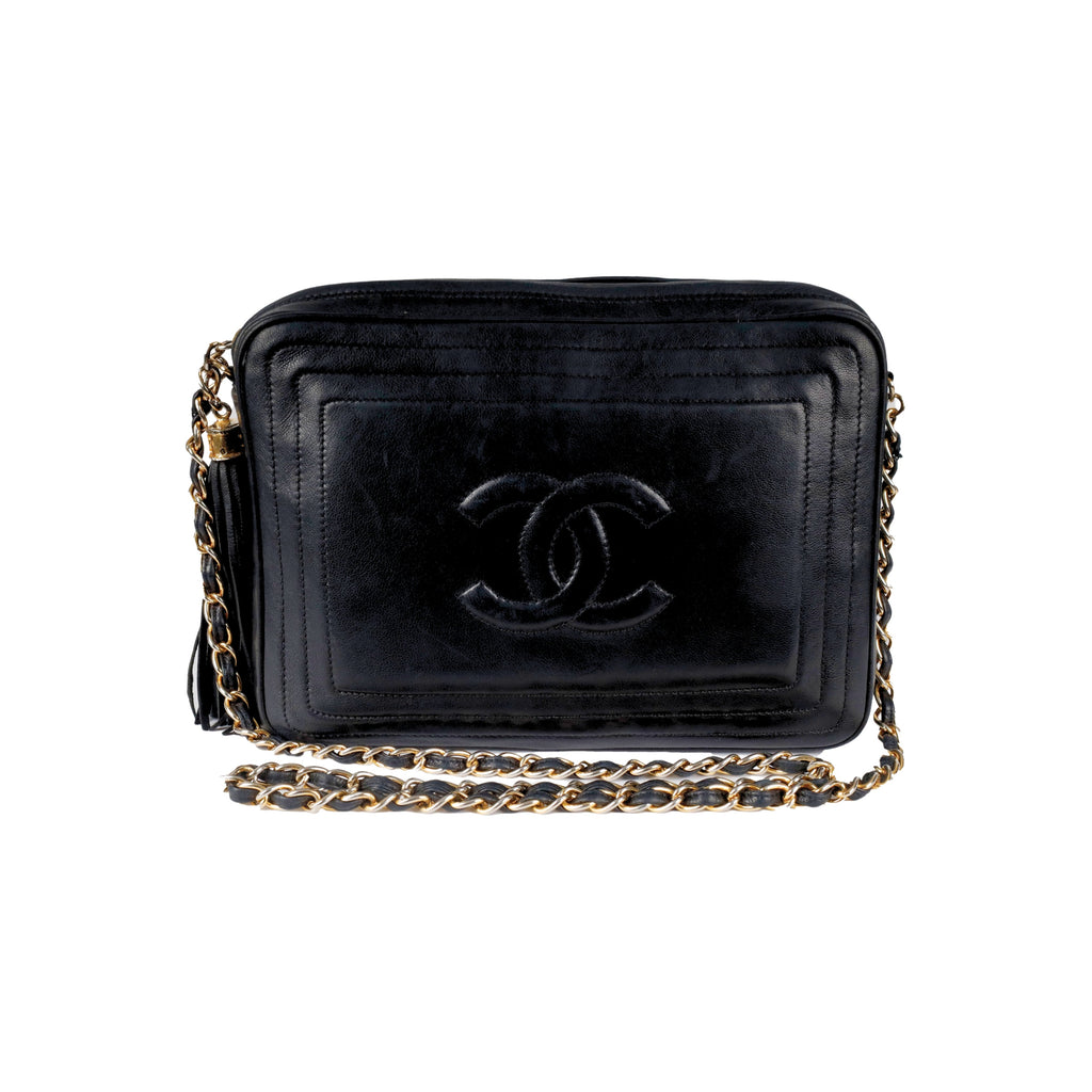 Secondhand Chanel Vintage CC Tassel Camera Bag