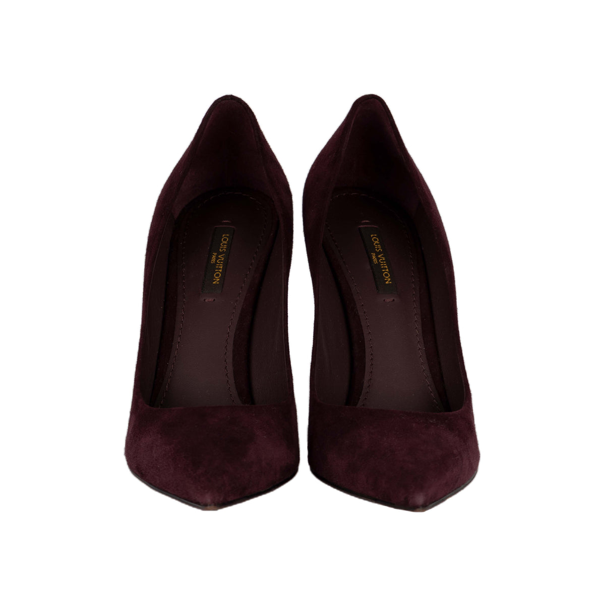 Secondhand Louis Vuitton Suede Eyeline Pumps