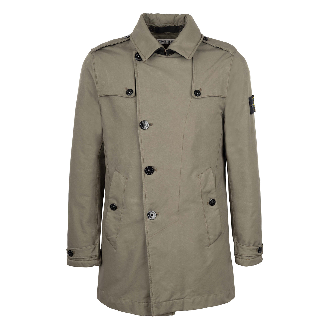 Stone island 2024 beige trench coat