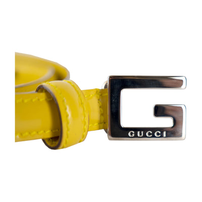 Secondhand Gucci Yellow Belt