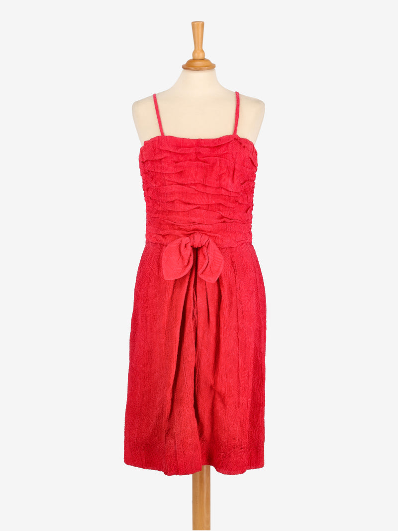 Christian Dior Silk Moulage Dress - 50s C30150311. Christian Dior