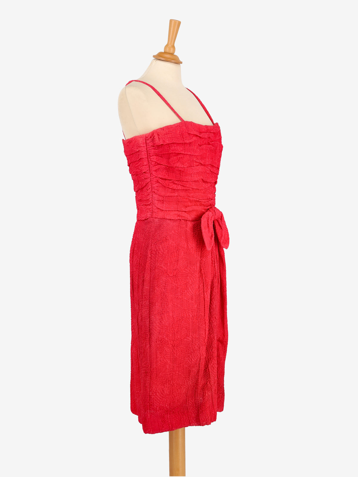 Christian Dior Silk Moulage Dress - 50s C30150311. Christian Dior