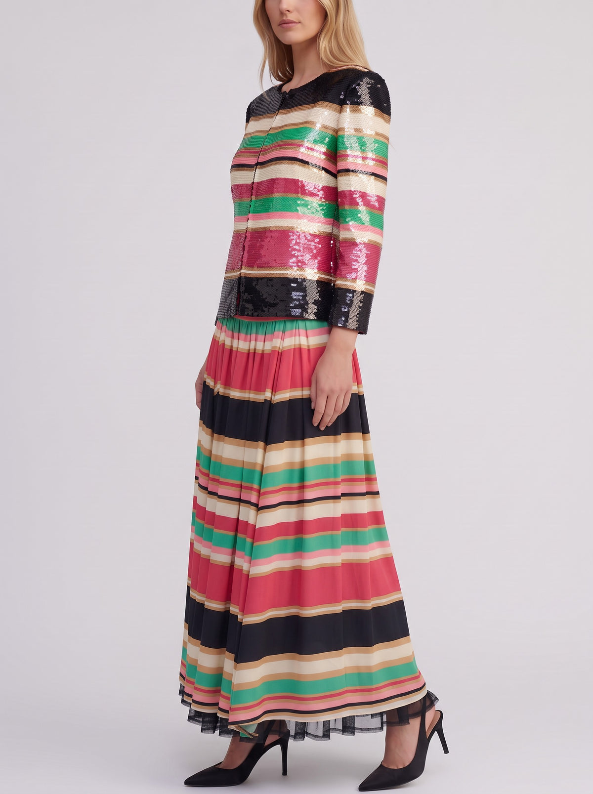 Gianfranco Ferré Vintage ensemble consisting of jacket and dress M1700993  Gianfranco Ferré 