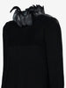 Valentino Boutique - Velvet Mini Dress with Feather Details MZ1902457  Valentino 