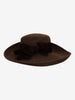 Borsalino Fur Felt Fedora Hat with Bow Detail E1000746  Borsalino 