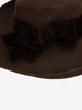 Borsalino Fur Felt Fedora Hat with Bow Detail E1000746  Borsalino 