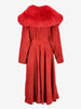 Carlo Tivoli Fur Coat with Hat BR003439  Carlo Tivioli 