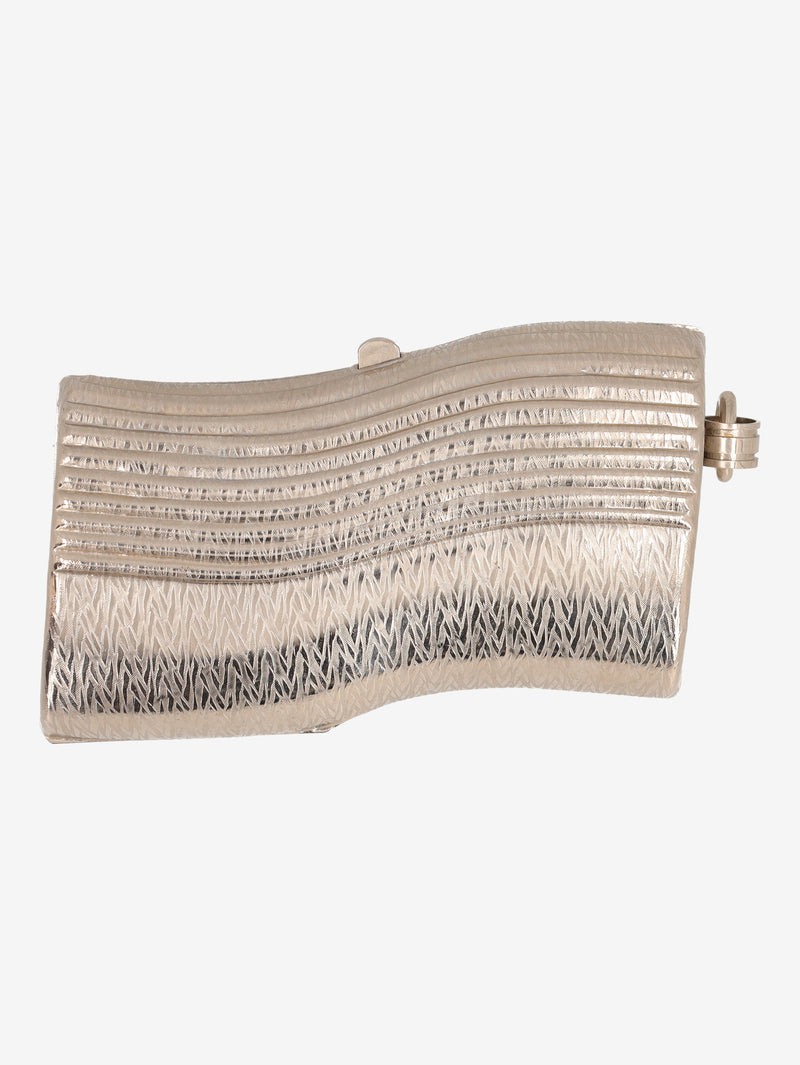 Correani Sculpted Metal Clutch B1402751  Correani 