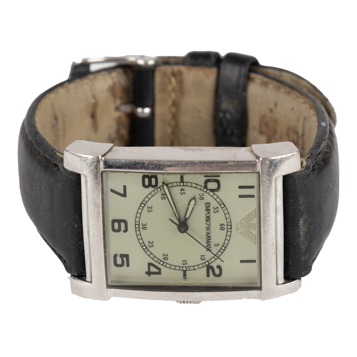 Secondhand Emporio Armani Leather Watch