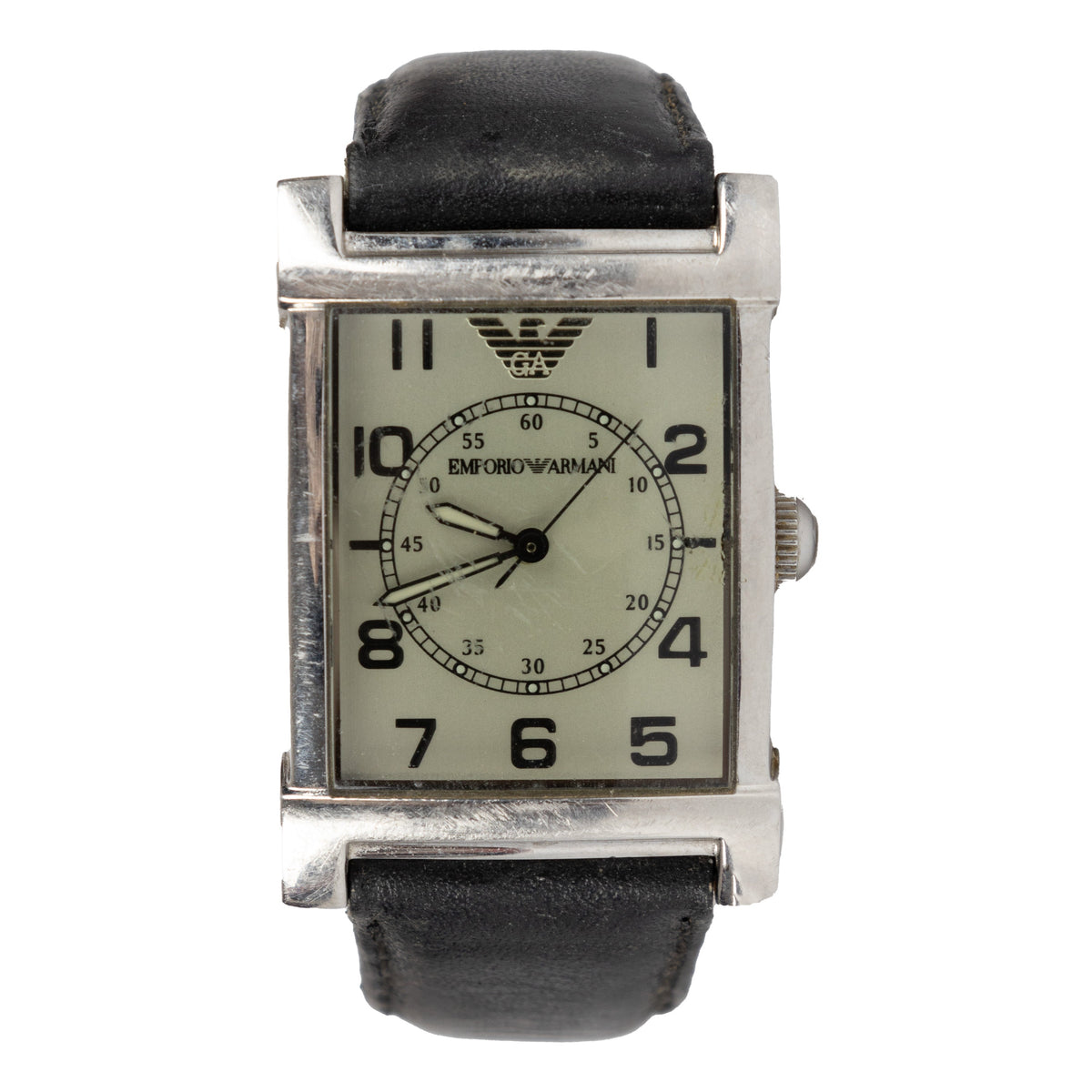 Secondhand Emporio Armani Leather Watch