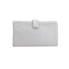 Loewe white leather bag. Clutch style, with two internal pockets and snap button closure pre-owned