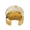Chanel gold-plated metal bracelet camelia pre-owned ntf