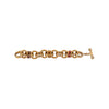 Gianfranco Ferré golden bracelet multicolor crystals pre-owned nft