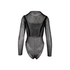 Collection Privée black bodysuit. Long sleeves, decorated with black sequins pre-owned