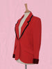 Blumarine Red Wool Blazer