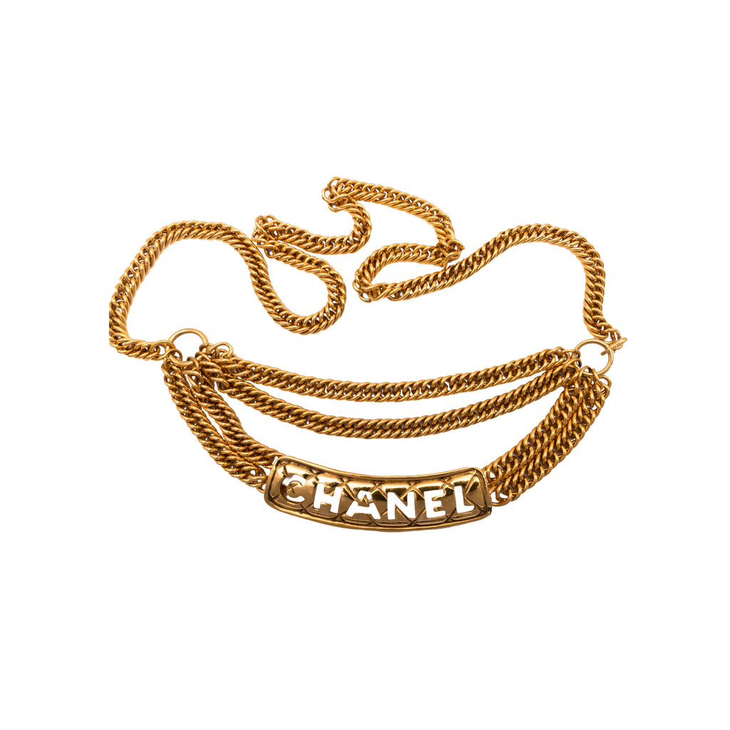 Chanel chain belt 1993 pre-owned nft