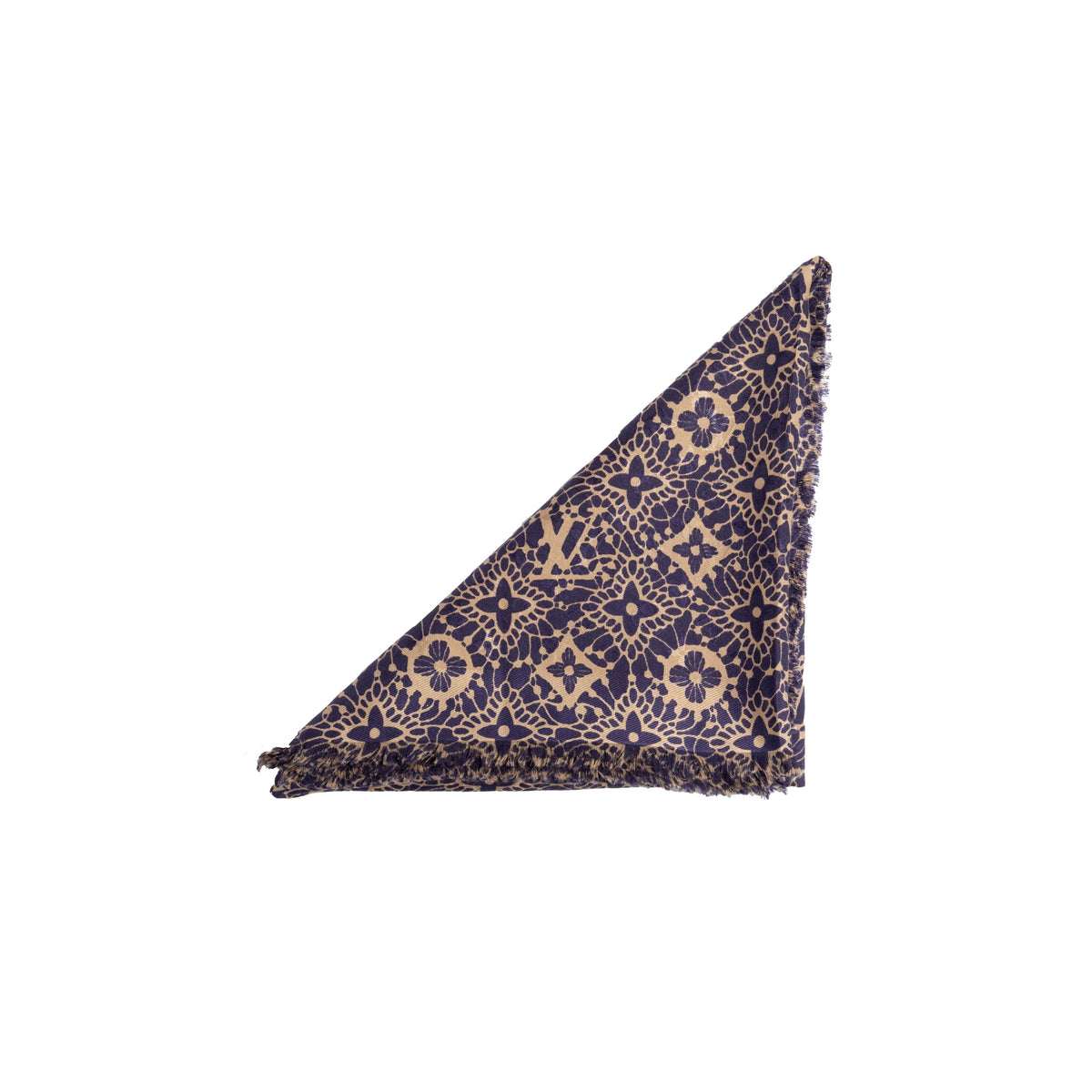 Secondhand Louis Vuitton Fleur Monogram Scarf