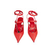 Secondhand Valentino Rouge Chain Detail Ankle Strap Pumps