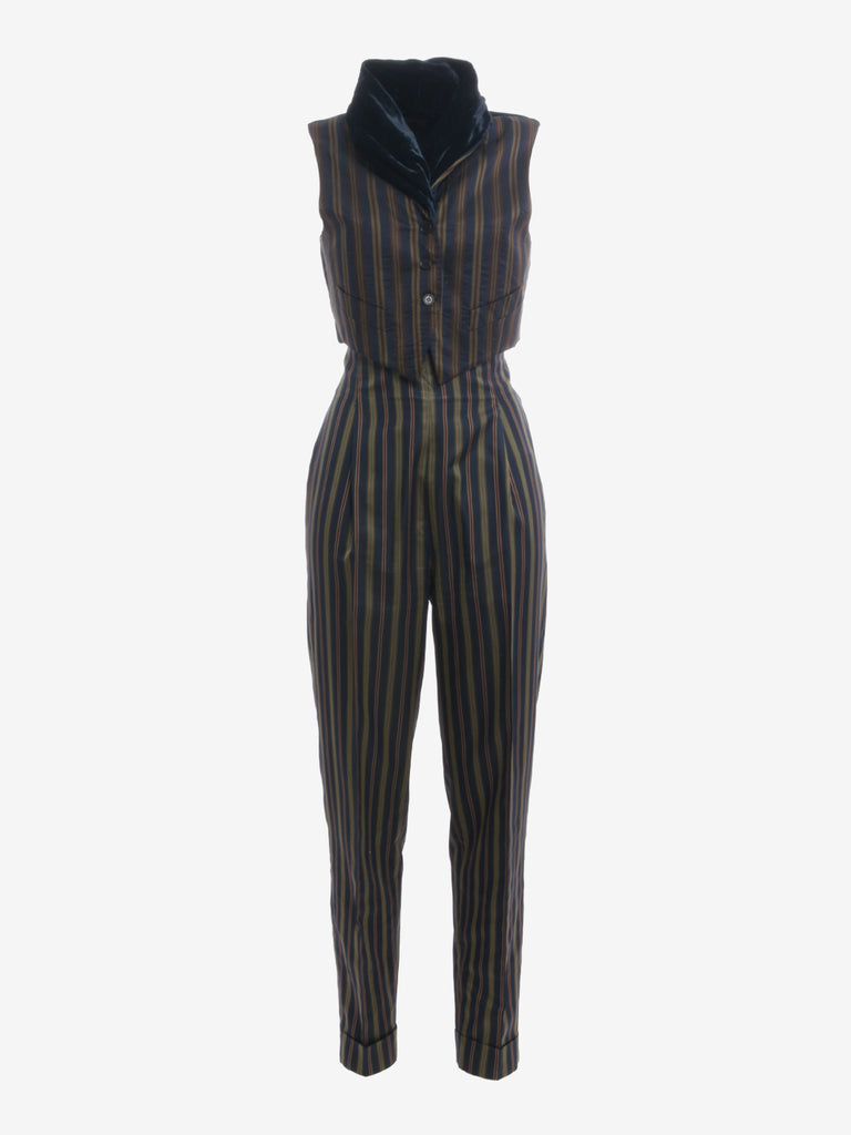 Romeo Gigli Striped Suit