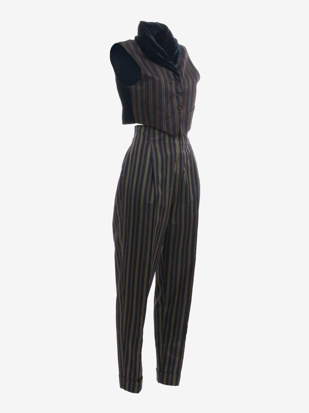 Romeo Gigli Striped Suit