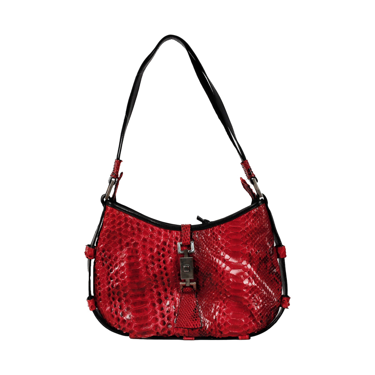 Secondhand Collection Privée Vintage Snakeskin Shoulder Bag