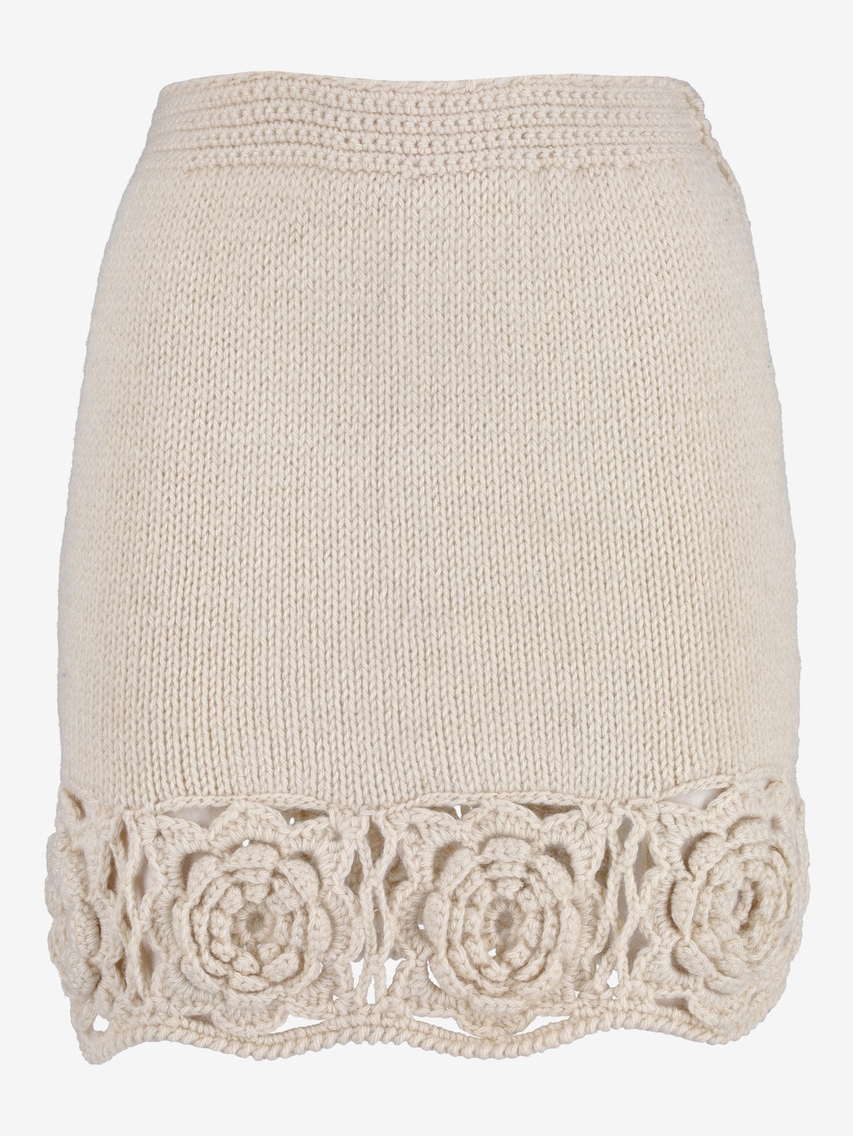 Vintage Wool Knitted Skirt